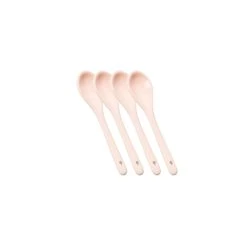 4x Eierlöffel Glänzend SPHERE In Hellrosa