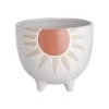 Blumentopf Ø16cm SUNNY-SIDE In Creme