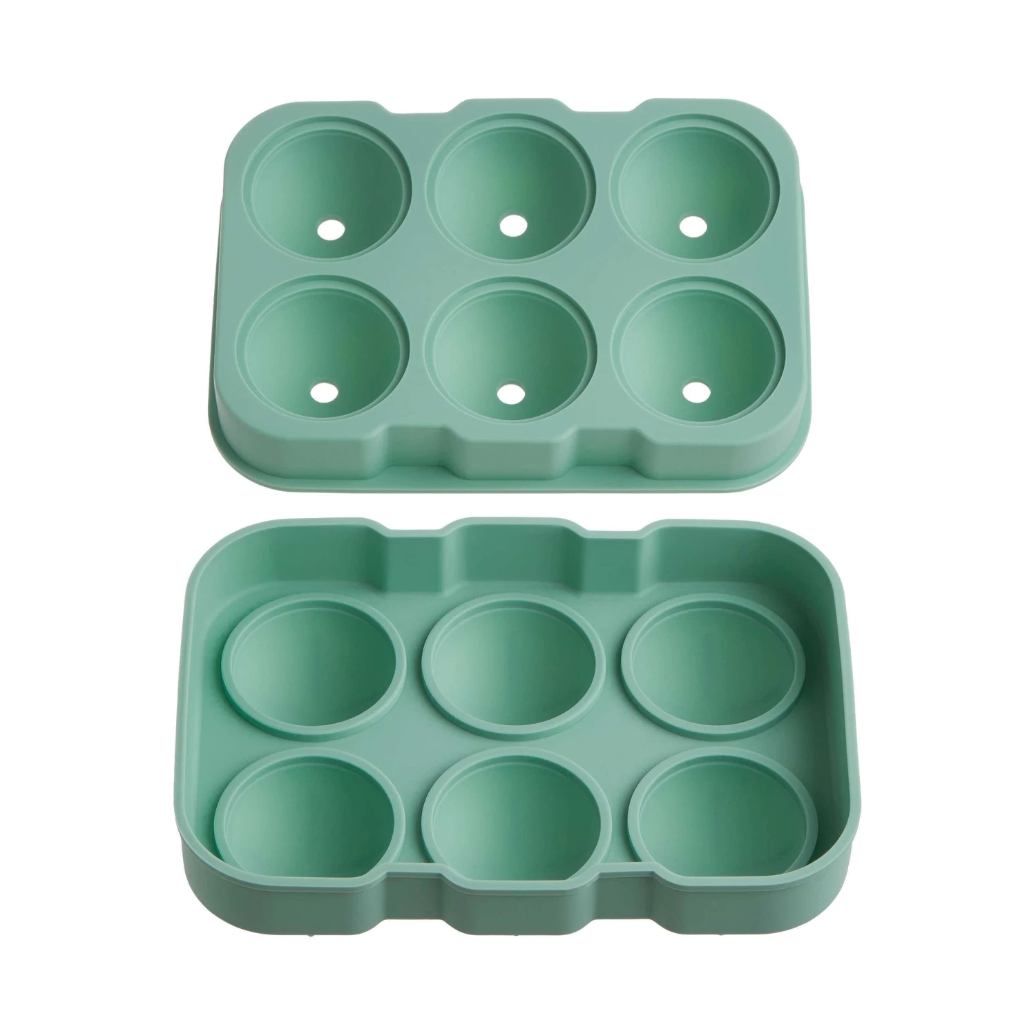 Eiswürfelform XXL 6 Eisbälle COOL DOWN In Salbei – Bild 5