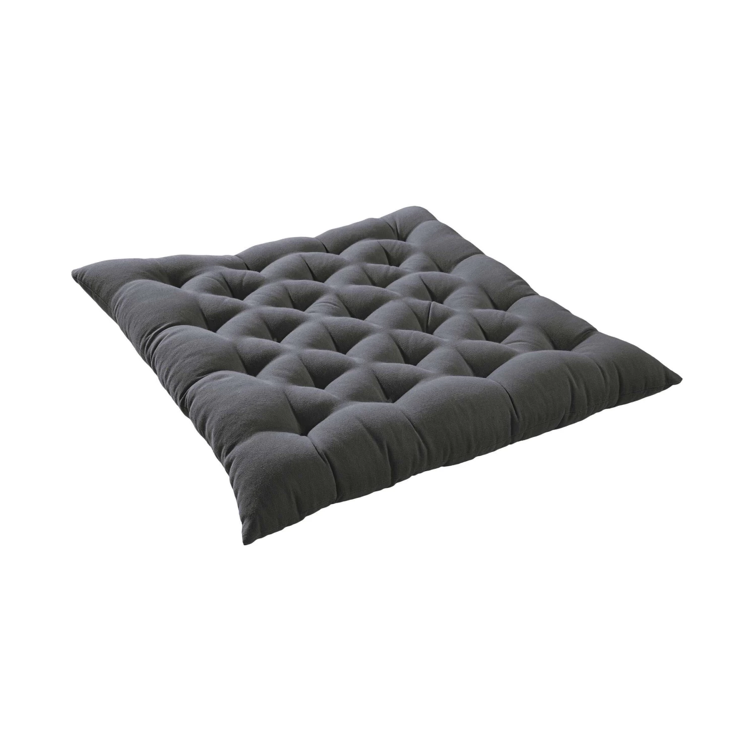 Futonkissen L 42 X B 42cm SOLID In Grau – Bild 3