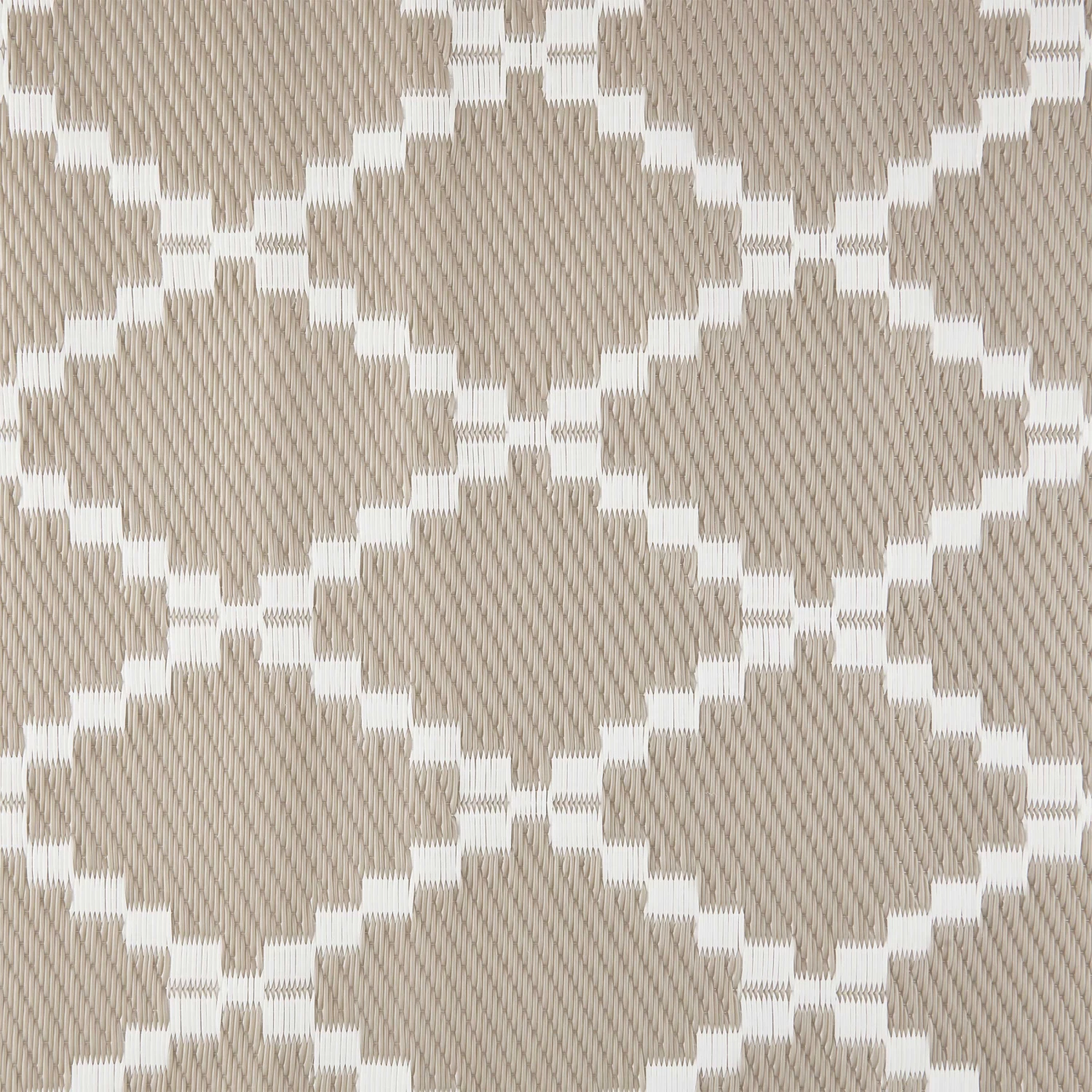 In- & Outdoor-Teppich Rauten L 180 X B 118cm COLOUR CLASH In Natur – Bild 5