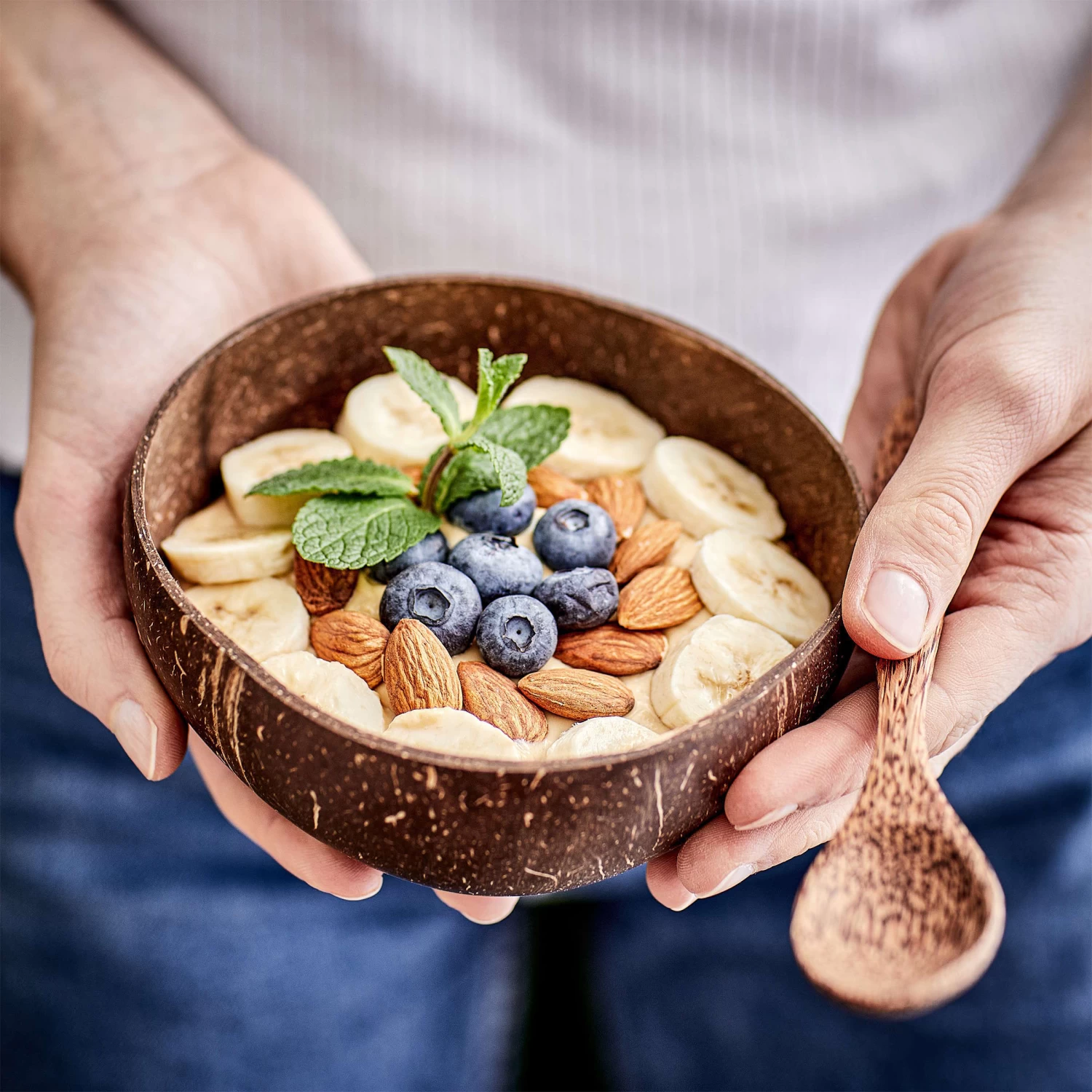 Kokosnussschale 430ml COCONUT In Braun – Bild 4