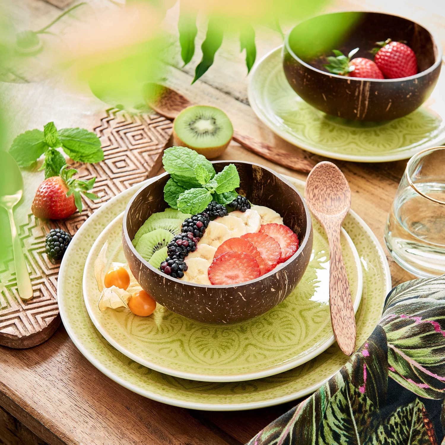 Kokosnussschale 430ml COCONUT In Braun – Bild 6