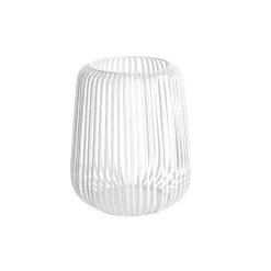 Laterne Höhe 25cm COCOON In Weiß