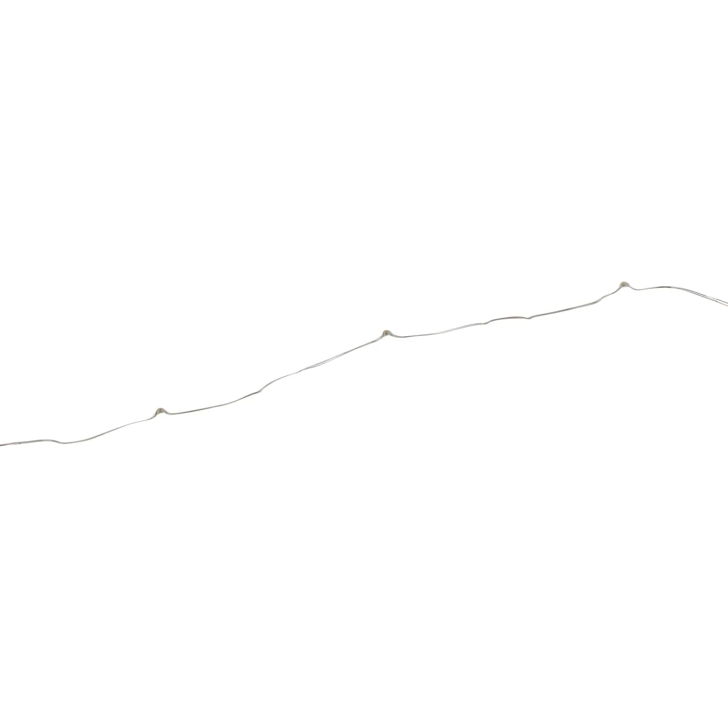 LED Lichterkette 100 Lichter Mit USB-Batteriefach TWINE LIGHTS In Silber – Bild 4