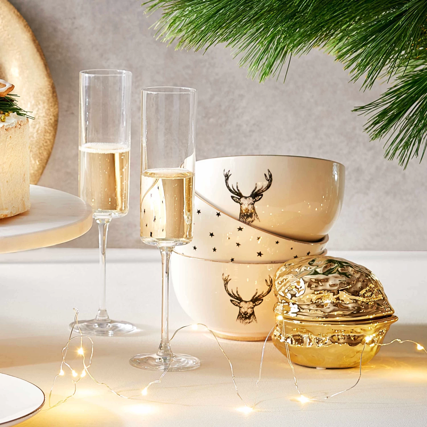 LED Lichterkette 100 Lichter Mit USB-Batteriefach TWINE LIGHTS In Silber – Bild 9