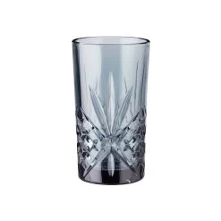 Longdrinkglas Aus Kristallglas 330ml CRYSTAL CLUB In Dunkelgrau
