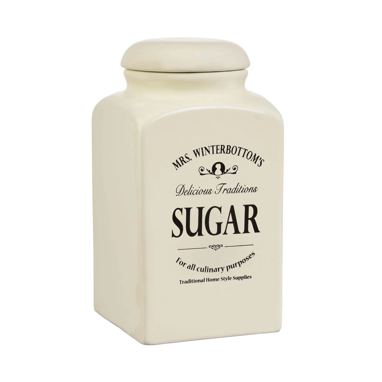 Mehl- & Zuckerdose MRS. WINTERBOTTOM'S In Creme – Bild 3