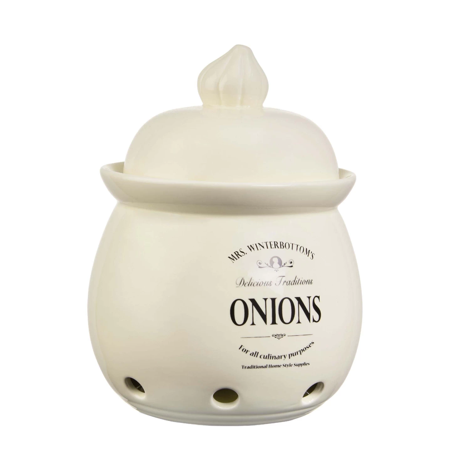 Zwiebeltopf Ø 19,5 Cm MRS. WINTERBOTTOM'S In Creme – Bild 3